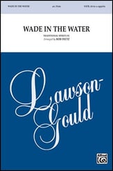 Wade in the Water SATB choral sheet music cover